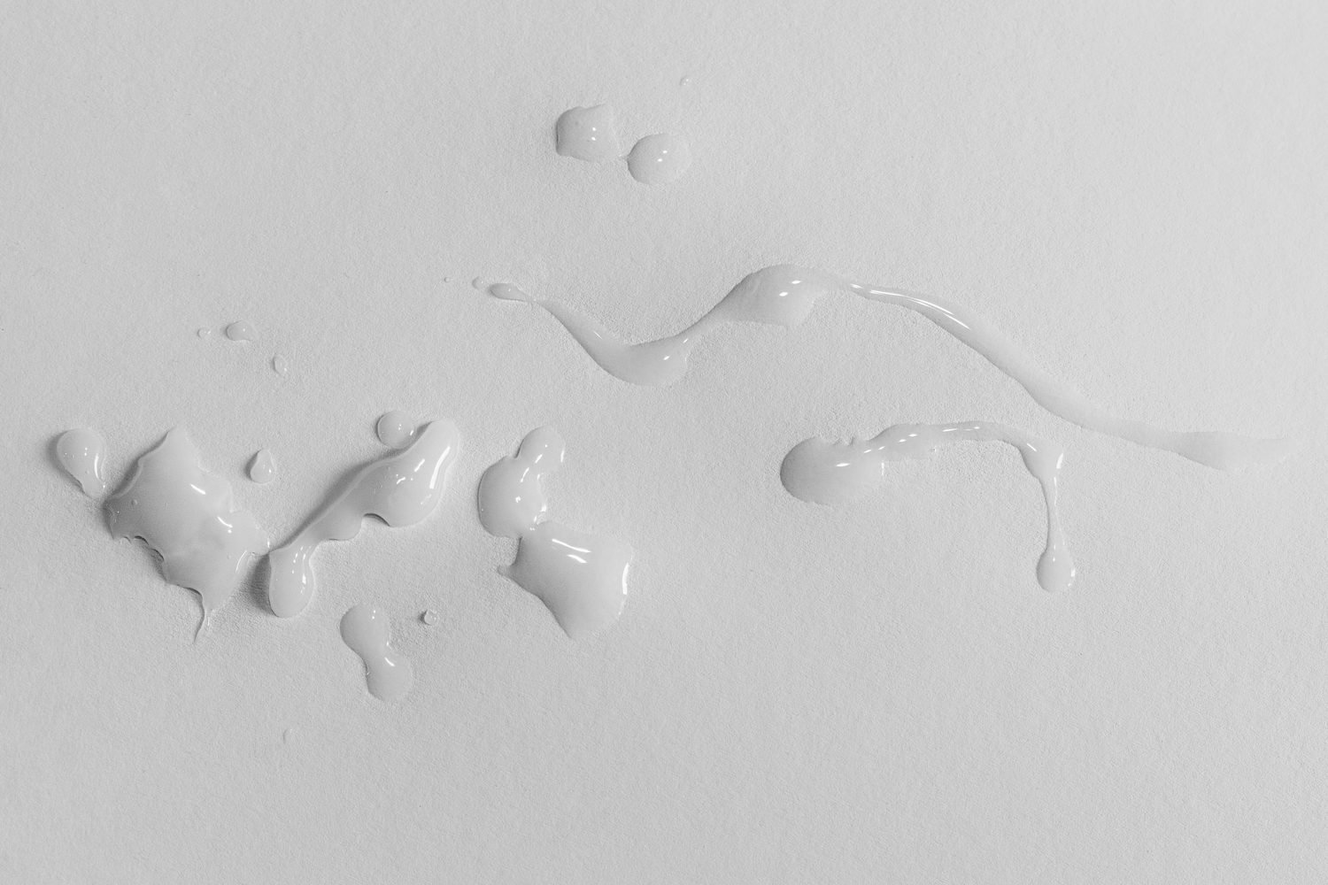 Achrome I — white varnish on white paper